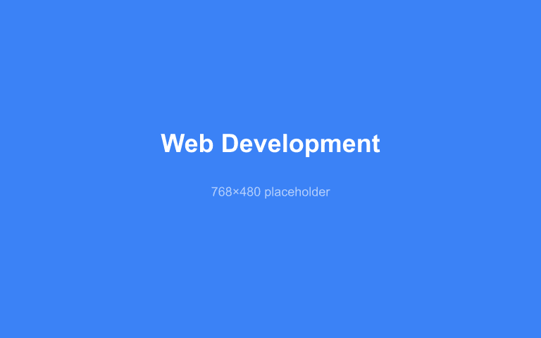 Web Development course thumbnail